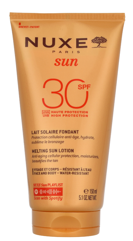 Nuxe Sun Delicious lotion High Protection päikesekaitselosjoon SPF30 150 ml Sun Delicious Lotion High