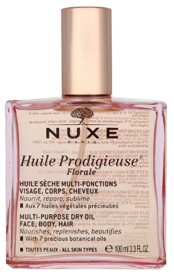 Nuxe Huile Prodigieuse Florale Multi-Purpose Dry Oil - Dry body oil kehaõli 50 ml Huile Prodigieuse Florale Multi Näoõli