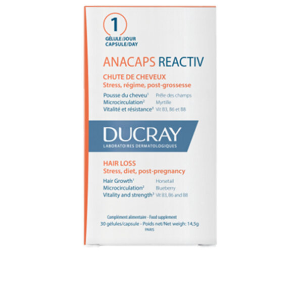 ANACAPS REACTIV reactional anti-hair loss tablets 30 units Anacaps Reactiv Reactional Anti