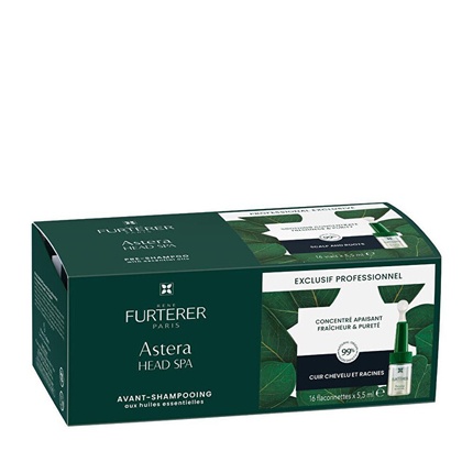 PROFESSIONAL HEAD SPA ASTERA astera concentrated soothing freshness and purity ampoules 16 u Professional Head Spa Astera