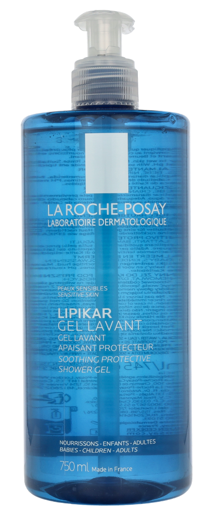 LIPIKAR physiological shower gel suitable for sensitive and dry skin 400 ml Lipikar Physiological Shower Gel