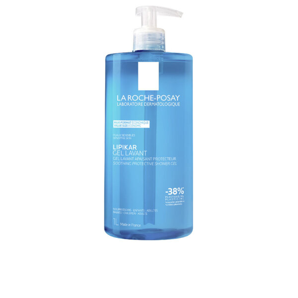 LIPIKAR physiological shower gel suitable for sensitive and dry skin 1000 ml Lipikar Physiological Shower Gel 1000ml