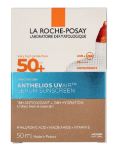 La Roche Posay UVAir Tinted Serum Sunscreen SPF 50+ - Tinted serum sunscreen 50 ml