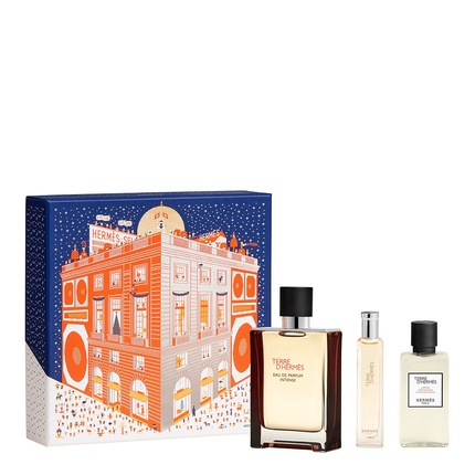 Terre D´Hermes Intense Gift Set EDP 100 ml, After Shave Balsam 40 ml and EDP 15 ml Terre D´hermes Intense Gift