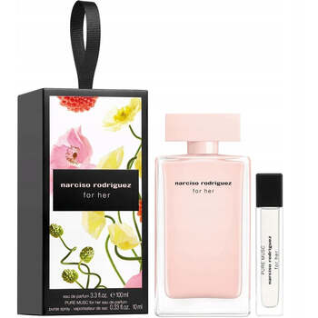 Narciso Rodriguez for Her EDP 100ml gift set and Pure Musc EDP 10ml miniature For Her Edp Gift