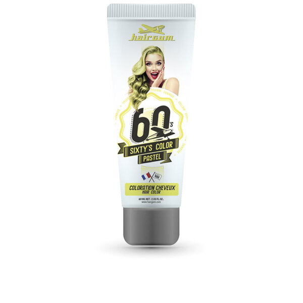SIXTYS COLOR hair color #yellow sunrise 60 ml Sixtys Color Hair Color 15