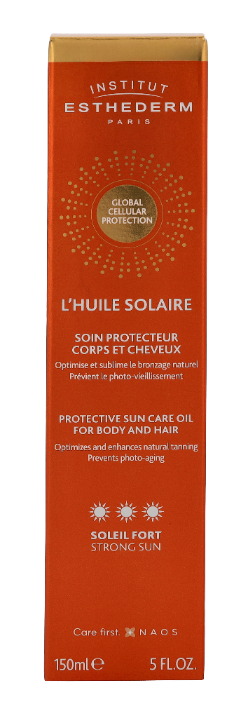 Institut Esthederm Strong Sun Protective Sun Care Oil for Body and Hair - Ochranný olej na tělo a vlasy s vysokou ochranou 150 ml