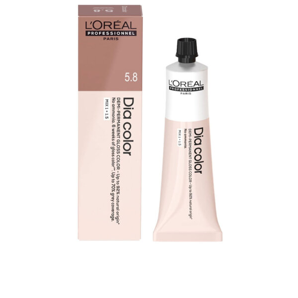 DIA COLOR demi-permanent coloration without ammonia #4.45 60 ml Dia Color Demi Permanent 8