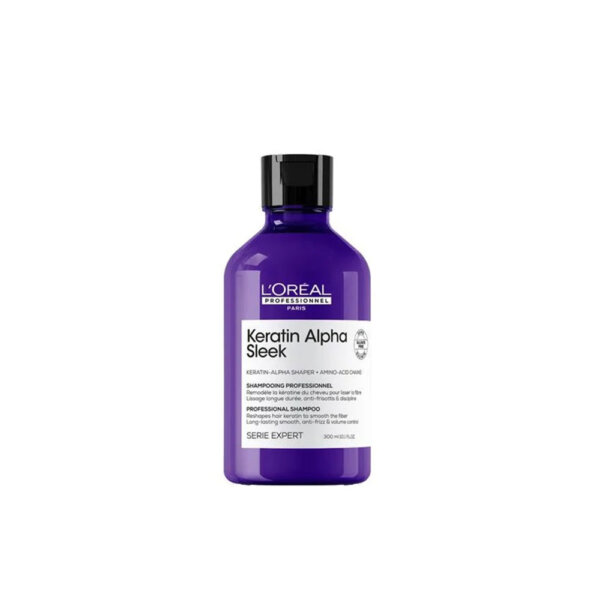 L'Oréal Paris Keratin Alpha Sleek šampoon L'Oréal Paris Keratin Alpha Sleek šampoon