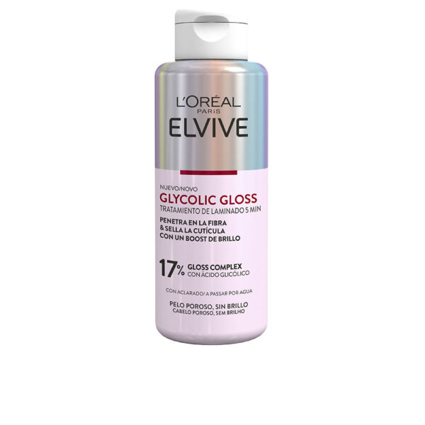 L'Oréal Paris ELVIVE GLYCOLIC GLOSS laminate treatment 5 min 200 ml Elvive Glycolic Gloss Laminate