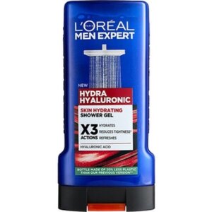 L´Oréal Men Expert Hydra Hyaluronic Shower Gel dušigeel 300 ml