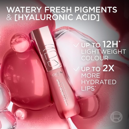 L´Oréal Hyaluron Tint Lip Stain Serum 5 ml (521 Bordeaux Please)