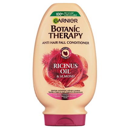 Strengthening Balm with Ricin and Almond Oil for (Fortifying Balm -Conditioner) Botanic Therapy (Fortifying Balm -Conditioner) 200 ml Strengthening Balm With Ricin