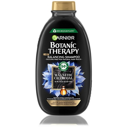 Botanic Therapy Magnetic Charcoal & Black Seed Oil Shampoo (oily hair with dry ends) Botanic Therapy Magnetic Charcoal