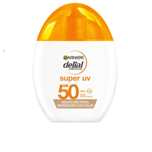 DELIAL SUPER UV aqua refreshing facial fluid with color SPF50 40 ml Delial Super Uv Aqua 40ml