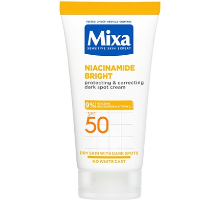 Niacinamide Bright Protecting & Correcting Dark Spot Cream SPF 50 Mixa Niacinamide Bright Protecting