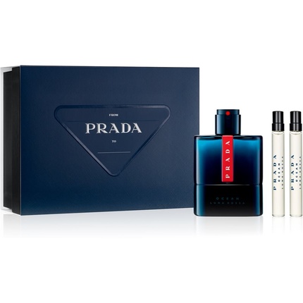 Luna Rossa Ocean Gift set EDT 100 ml and miniature EDT 2 x 10 ml Luna Rossa Ocean Gift 100ml