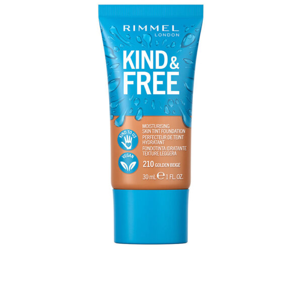 KIND & FREE skin tint foundation #210-golden beige Kind And Free Skin Jumestuskreem 30ml