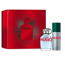 Hugo Gift set EDT 75 ml and deospray 150 ml Hugo Gift Set Edt 75ml