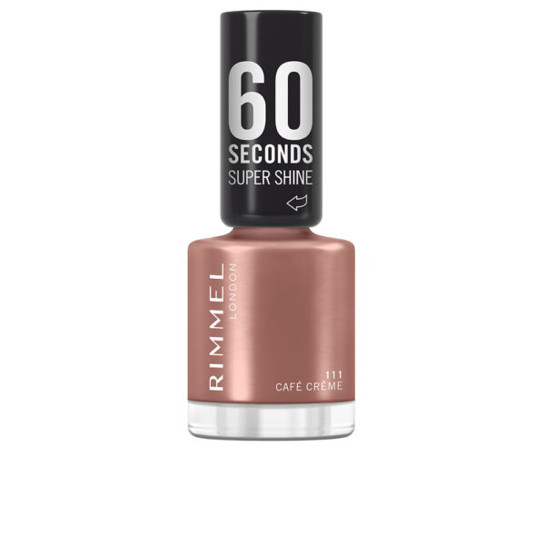 Rimmel 60 Seconds Super Shine - Nail polish küünelakk 8 ml – toon 111 Café Creme 60 Seconds Super Shine 19