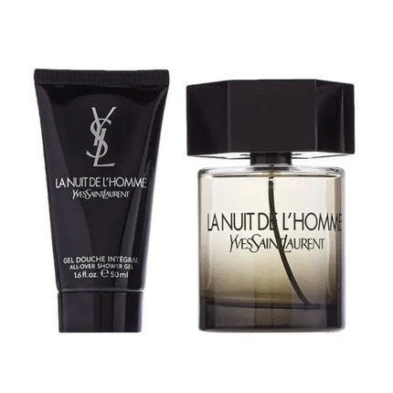 La Nuit L'Homme Gift Set EDT 100 ml shower gel and La Nuit L'Homme 50 ml La Nuit Lhomme Gift