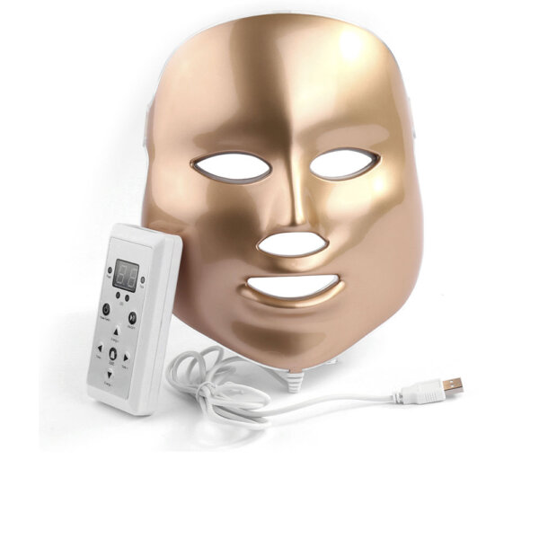 GOLD LED LIGHT THERAPY led facial mask 1 u Gold Led Light Therapy