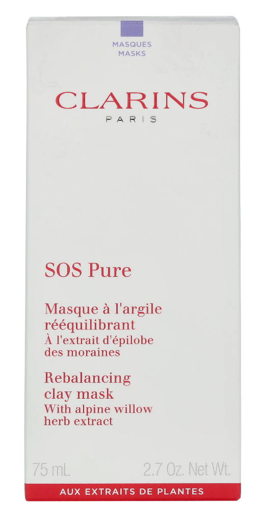 Clarins SOS Pure Rebalancing Clay Mask