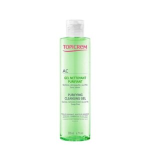 Topicrem AC Purifying Cleansing Gel (oily and sensitive skin) - Cleansing gel 200 ml