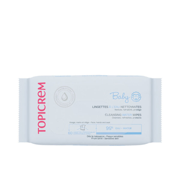 BABY water-based cleansing wipes 60 units Baby Water Based Cleansing