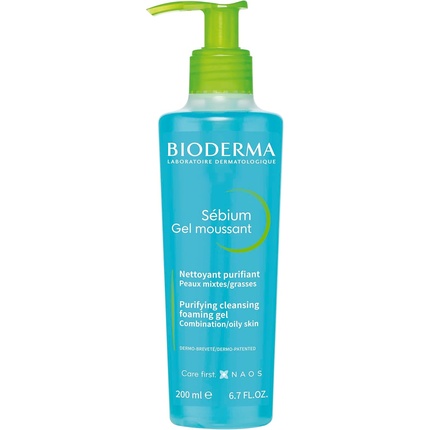 Bioderma Purifying Cleansing Foaming Gel puhastusgeel 200 ml Purifying Cleansing Foaming Gel