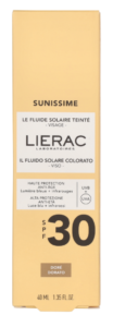 Lierac Paris SUNISSIME tinted sunscreen fluid SPF30 #Golden 40 ml