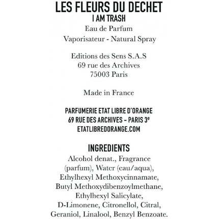 I´am Trash - Les Fleurs du Dechet EDP I´am Trash Les Fleurs