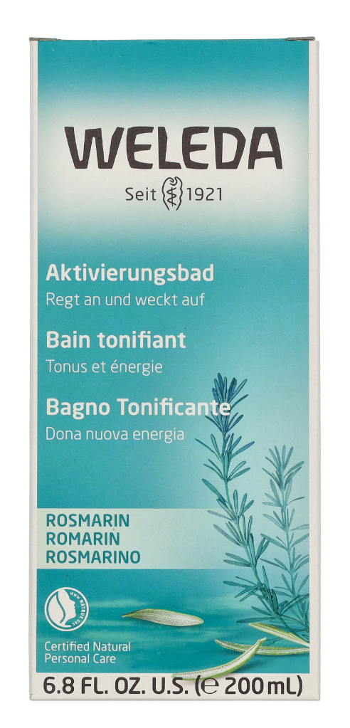 Weleda Rosemary Invigorating Bath Milk