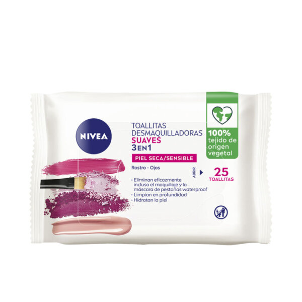 Gentle 3-in-1 MAKEUP REMOVAL WIPES 25 u Gentle 3 In 1