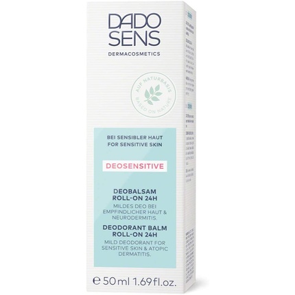 Dado Sens Deosensitive Deodorant Balm Roll-On 24H rulldeodorant 50 ml Deosensitive Deodorant Balm Roll