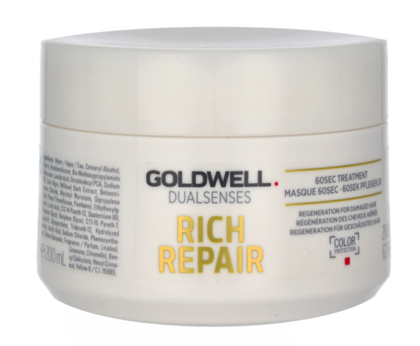 Mask for Dry and Damaged Hair Dualsenses Rich Repair (60Sec Treatment) Mask For Dry And Damaged