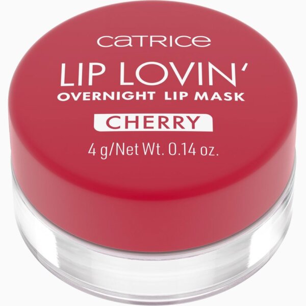 LIP LOVIN' Overnight Lip Mask #020-Cherry Pop 4g Lip Lovinand#39; Overnight Lip