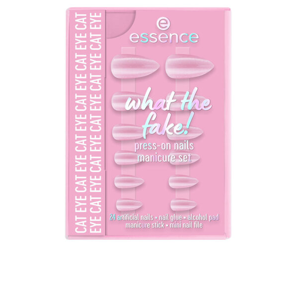 WHAT THE FAKE! False Nails Set #02 - Cat Eye 6 tk What The Fake! False Küünelakk