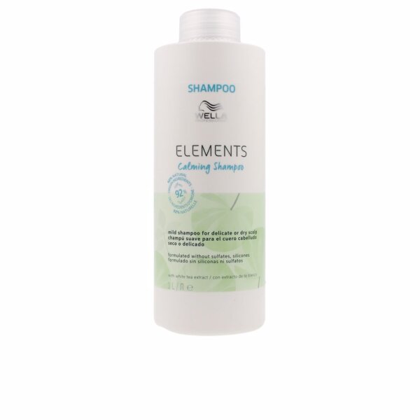 ELEMENTS Natural Soothing Shampoo for Dry or Delicate Scalp 1000 ml Elements Natural Soothing Shampoo