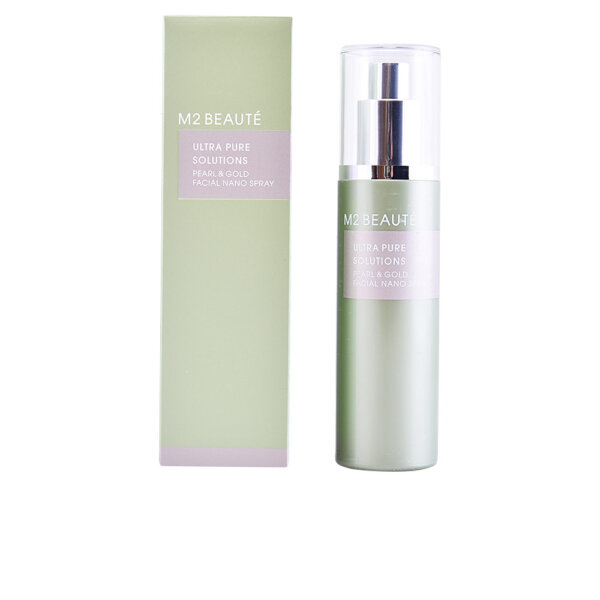 ULTRA PURE SOLUTIONS pearl & gold facial nano spray 75 ml Ultra Pure Solutions Pearl