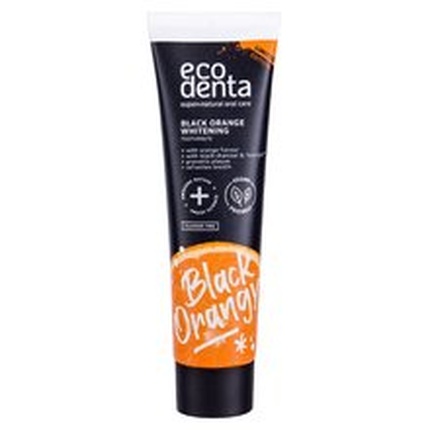 Toothpaste Black Orange Whitening - Toothpaste for perfectly white teeth with orange flavor Toothpaste Black Orange Whitening