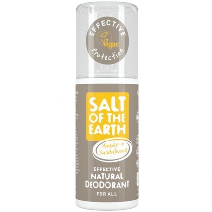 Amber Sandalwood Natural Deodorant - Natural deodorant spray with ambergris and sandalwood Amber Sandalwood Natural Deodorant