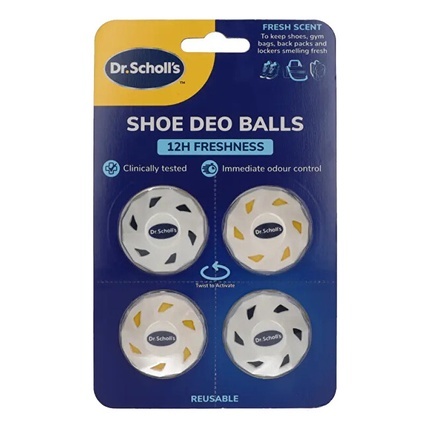 Scholl Shoe Deo Balls (4 tk)