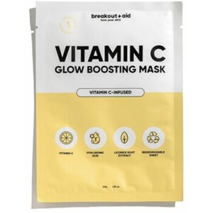 Breakout+aid C Glow Boosting Mask 34 g