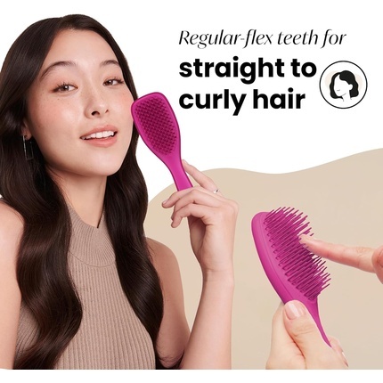Mini Ultimate Detangler Electric Raspberry - hair brush