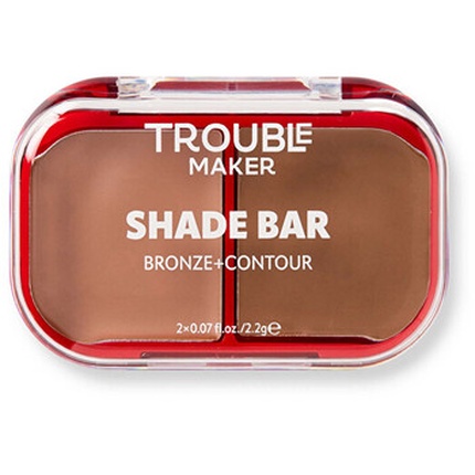 Trouble Maker Shade Bar Bronze and Contour Palette meigipalett 2,2 g – toon Heart + Soul Shade Bar Bronze And 2,2g
