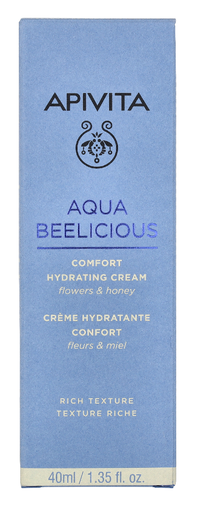 Apivita AQUA BEELICIOUS Comfort Moisturizing Cream for Dry Skin / Normal Skin 40 ml