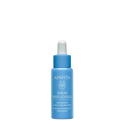 AQUA BEELICIOUS MOISTURIZING AND REFRESHING BOOSTER with hyaluronic acid, honey and propolis 30 ml Apivita Aqua Beelicious Moisturizing