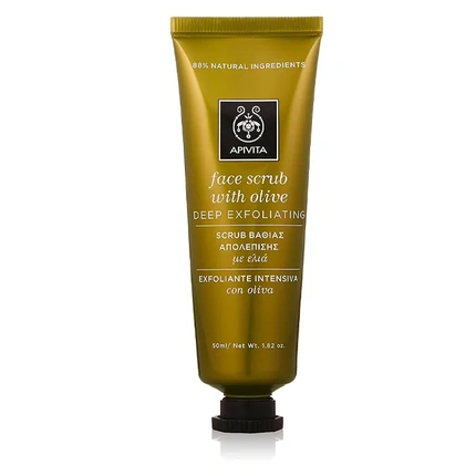 MASCARILLA FACIAL exfoliante profunda con oliva 50 ml Mascarilla Facial Exfoliante Profunda
