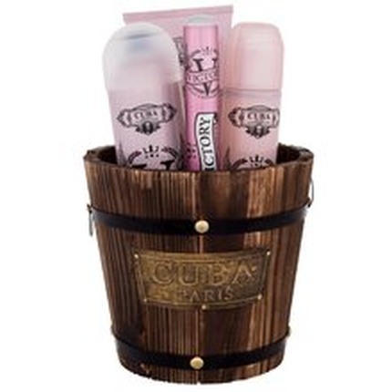 Cuba Victory Gift set kinkekomplekt EDP 100 ml, EDP 35 ml, body spray 200 ml and body lotion 200 ml Victory Gift Set Edp